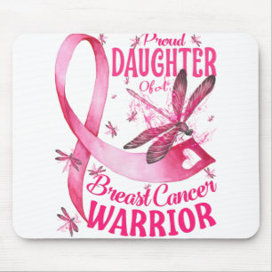 Mousepad Filha Orgulhosa De Um Guerreiro Do Cancer Da Mama