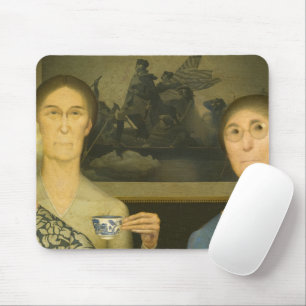 Mousepad Filhas da Revolução de Grant Wood