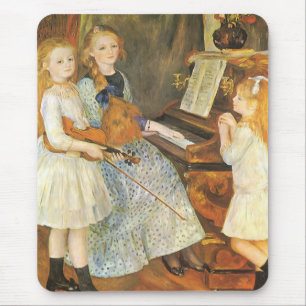 Mousepad Filhas de Catulle Mendes por Pierre Renoir