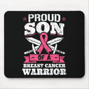 Mousepad Filho Do Guerreiro Do Cancer Da Mama Friso De Cons