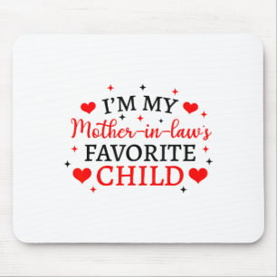Mousepad Filho Favorito Da Minha Sogra, Mulher Mãe Divertid
