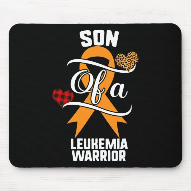 Mousepad Filho Sensibilização para o Xadrez do Leopardo Buf (Frente)