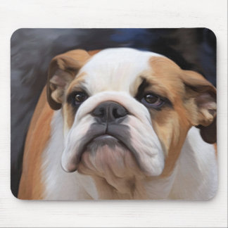 Mousepad Filhote de cachorro britânico do buldogue