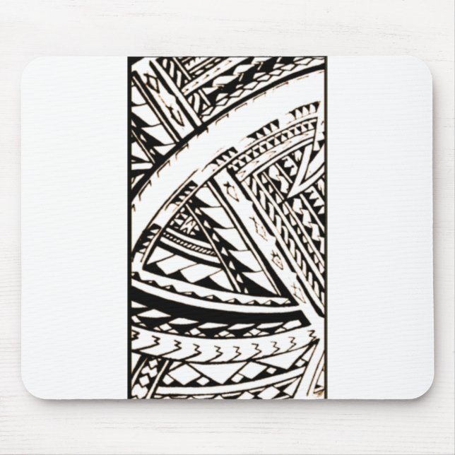 Mousepad Fili Samoan Tribal art por Sku (Frente)