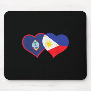 Mousepad Filipino Guam Heart Pinoy Chamorro Filipinas Gua