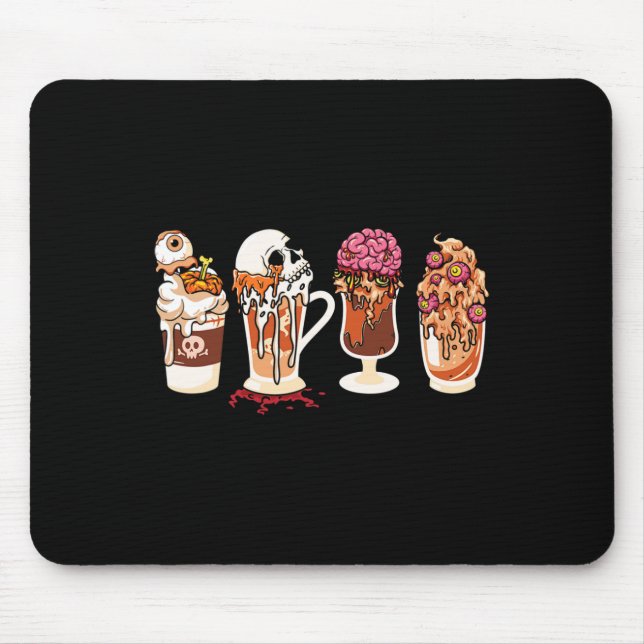 Mousepad Filme De Horror Do Café E Halloween Do Café (Frente)