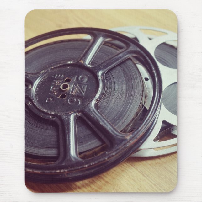 Mousepad Filme de rolo de cinema vintage (Frente)