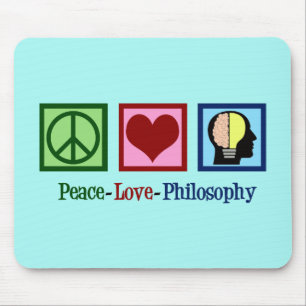 Mousepad Filosofia de Paz e Amor