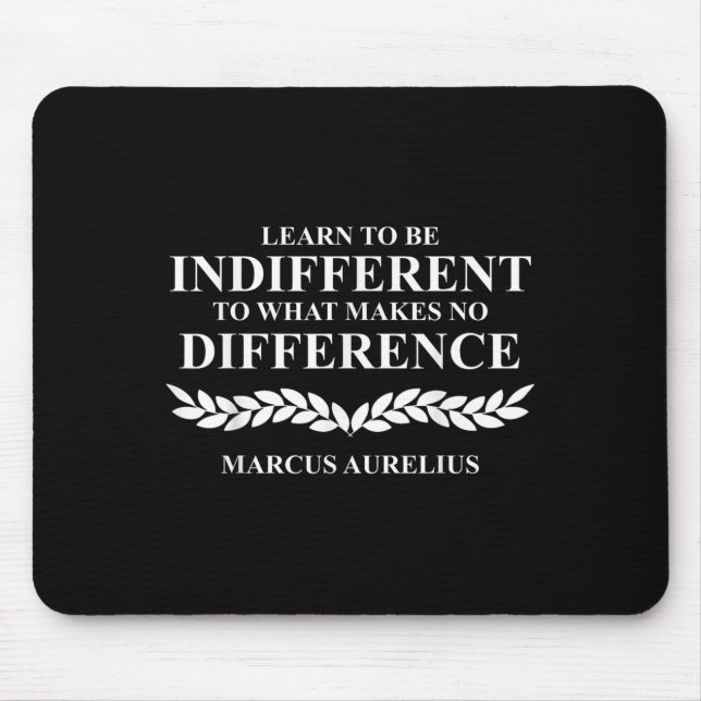 Mousepad Filosofia estática de Roma Clical Caesar Marcus Au (Frente)