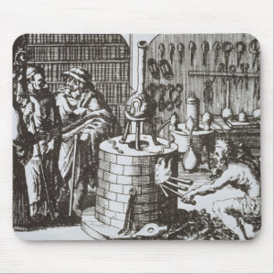 Mousepad Filósofos Hermetic e um alquimista, 'do musa