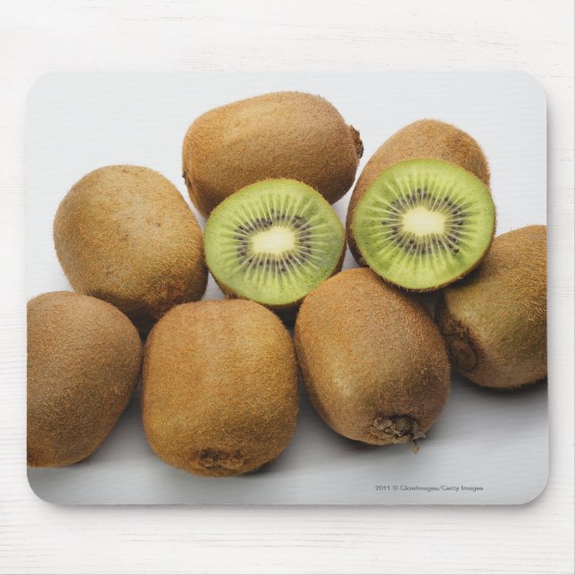 Mousepad Fim-acima de frutas de quivi (Frente)