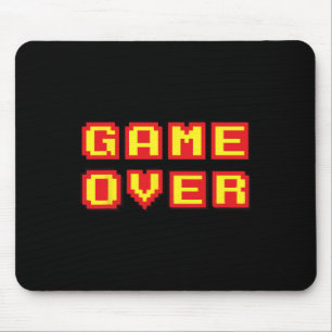Mousepad Fim de Jogo Presente de Jogos de Vídeo Retro Vinta