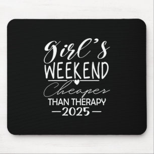 Mousepad Fim de Semana das Meninas 2025 Mulheres Viagem das