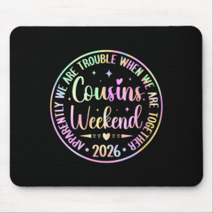 Mousepad Fim de Semana das Primas Femininas 2026 Problemas