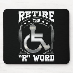 Mousepad Fim do RWord Wheelhall Disabled Disability Awar