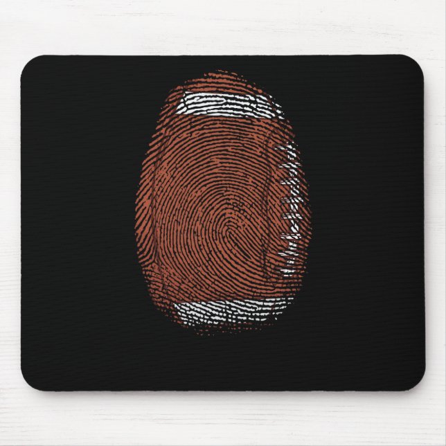 Mousepad Fingerabdruck als Futebol americano Esporte (Frente)