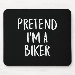 Mousepad Fingir que sou um Dia de as Bruxas engraçado da Fa