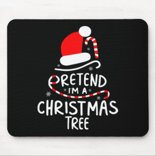 Mousepad Fingir que sou uma fantasia fácil de diversão na á