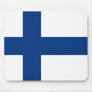 Mousepad Finlandia - bandeira nacional finlandesa