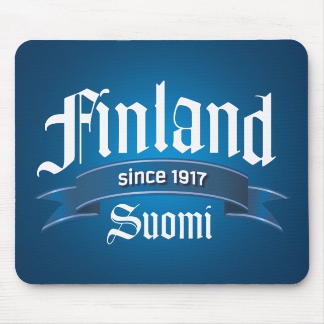Mousepad Finlândia Desde 1917 Rev (Frente)