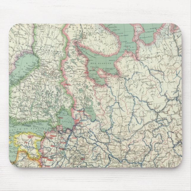 Mousepad Finlândia e Rússia (Frente)