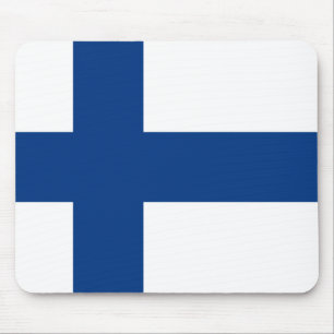 Mousepad Finlândia (finlandês) Flag