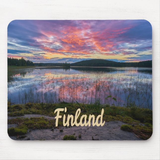 Mousepad Finlândia Helsínquia - Europa Norte (Frente)