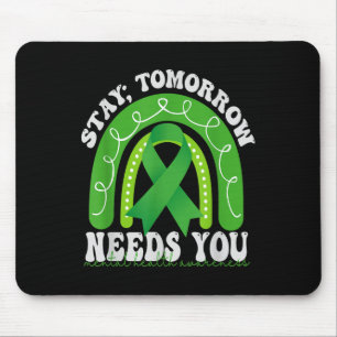 Mousepad Fique Amanhã Precisa De Sua Consciência Mental Da