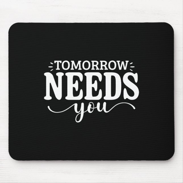 Mousepad Fique Amanhã Precisa Que Você Prevena O Suicídio (Frente)
