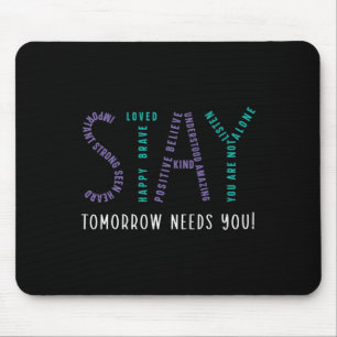 Mousepad Fique Amanhã Precisa Que Você Prevena O Suicídio