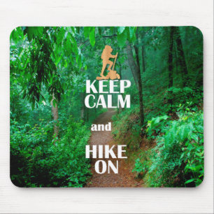 Mousepad Fique calmo e caminhe