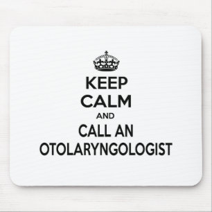 Mousepad Fique calmo e chame um oftalmologista