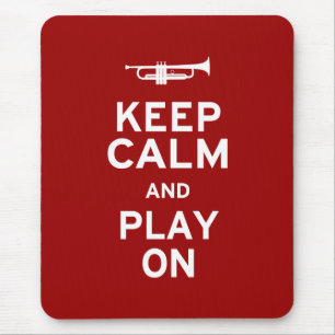 Mousepad Fique calmo e jogue