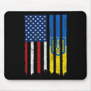 Mousepad Fique Com A Ucrânia O Orgulho De Bandeira Ucranian