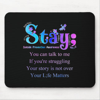 Mousepad Fique Conscientização Prevenção Conscientização