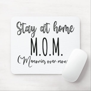 Mousepad Fique Em Casa Memórias Da Mãe Por Dinheiro