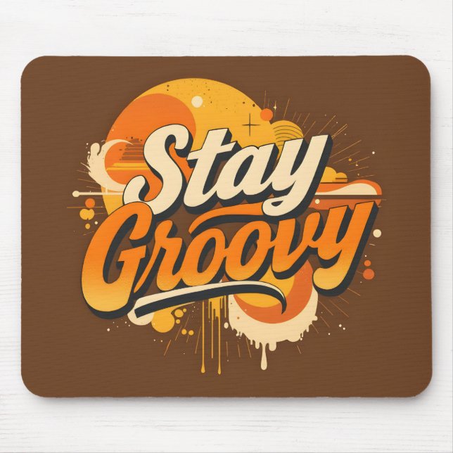 Mousepad Fique Groovy (Frente)