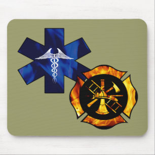 Mousepad Firefighter/EMT
