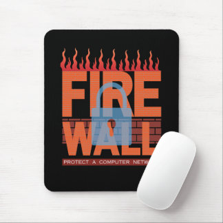 Mousepad Firewalls de Rede de Computadores em Gráficos