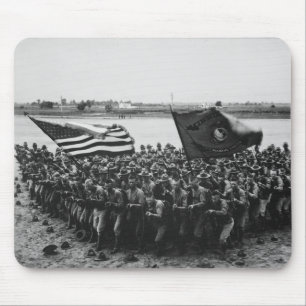 Mousepad First to Fight United States Marine Corps 1918