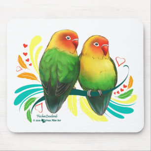 Mousepad Fischer Lovebird