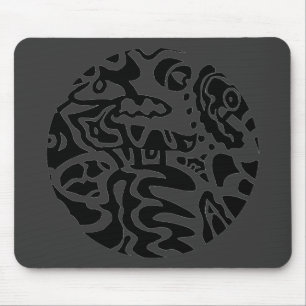 Mousepad "Fish Disk" Abstrato