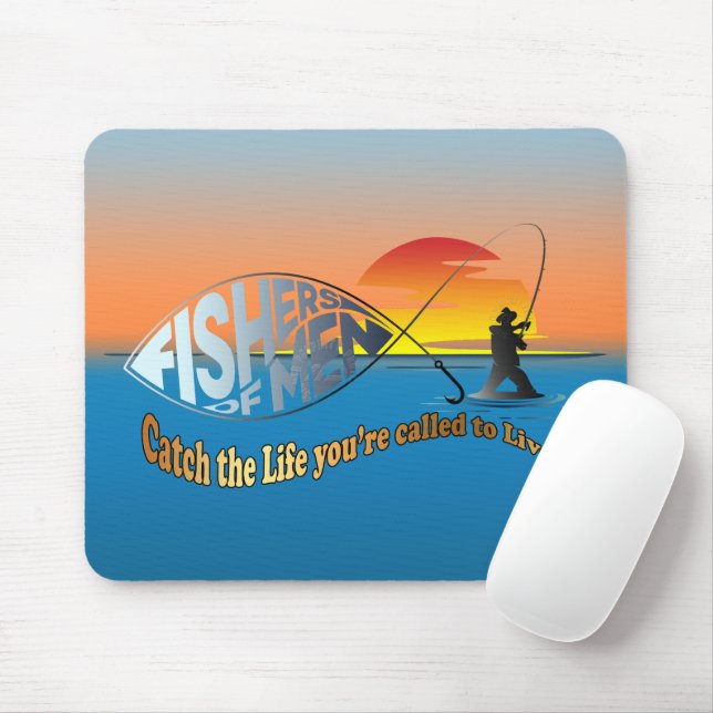 Mousepad Fisher of Men | (Com mouse)