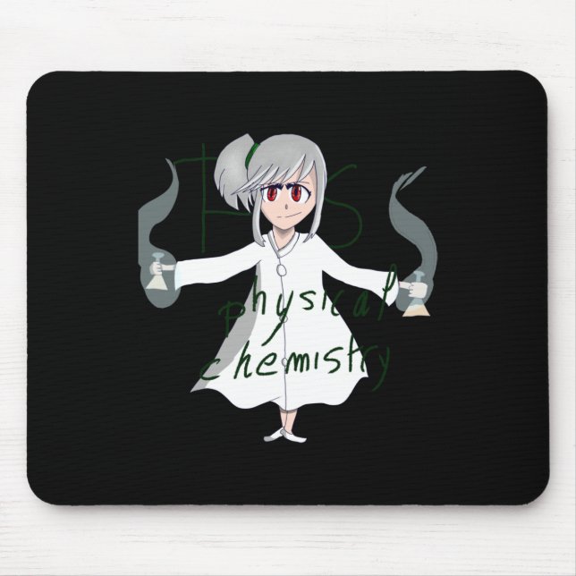 Mousepad Física do adesivo de química (Frente)