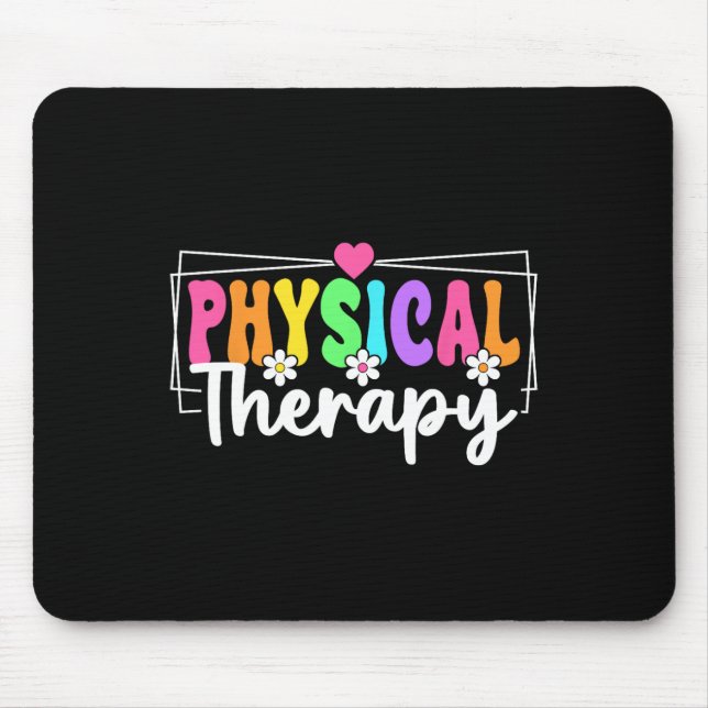 Mousepad Fisioterapia de Volta às Aulas Fisioterapeuta (Frente)