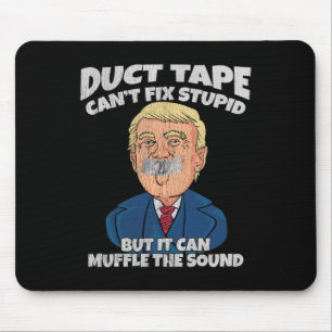 Mousepad Fita adesiva não conserta estúpido, mas pode abafa