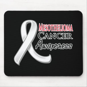 Mousepad Fita da consciência do mesotelioma