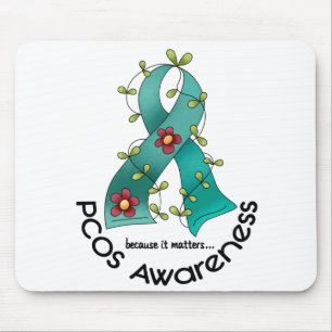 Mousepad Fita da flor de PCOS