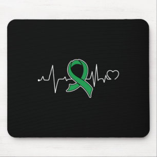Mousepad Fita de Apoio à Consciencialização do Cancro do Du