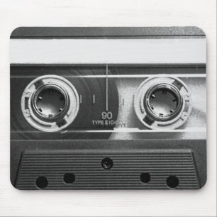 Mousepad Fita de cassete compacta